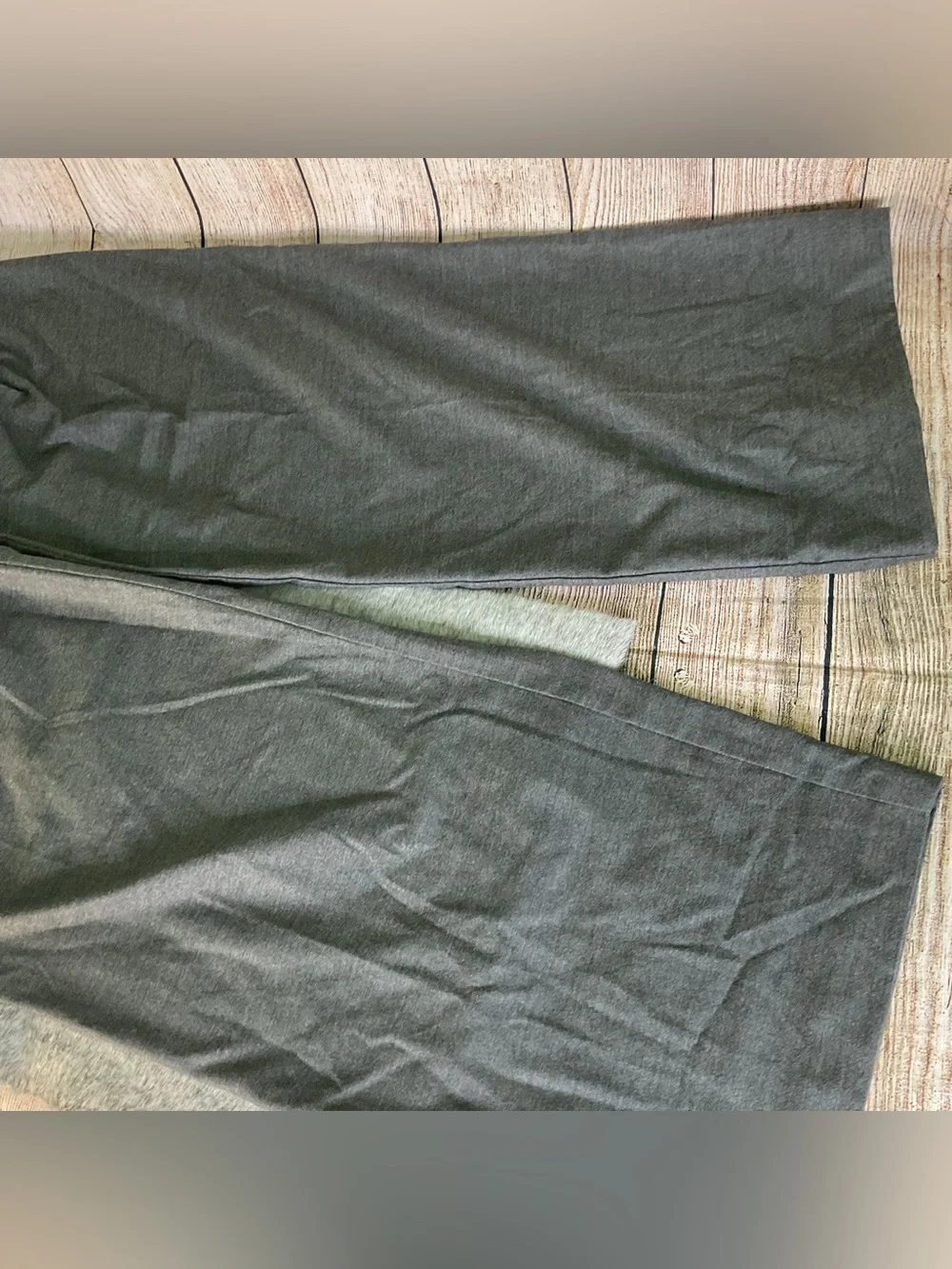 Anthropologie Melange Gray Wide Leg Trousers Size M - Picture 6 of 16